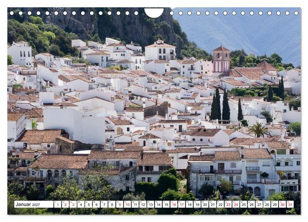 Produktbild: Momente einer Reise - Pueblos Blancos (Wandkalender 2027 DIN A4 quer), CALVENDO Monatskalender