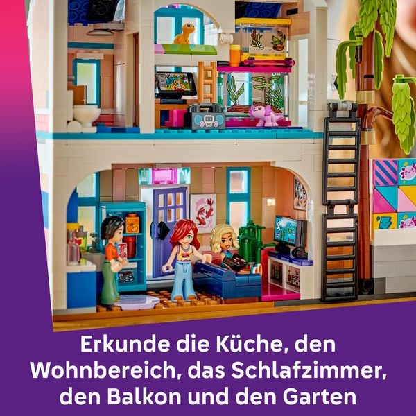 Produktbild: LEGO Friends 42687 Lianns Familienhaus, Spielzeug mit Tierfigur