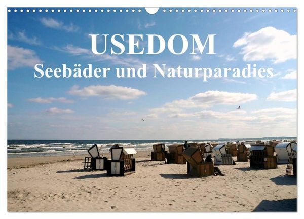Produktbild: USEDOM - Seeb&auml;der und Naturparadies (Wandkalender 2026 DIN A3 quer), CALVENDO Monatskalender