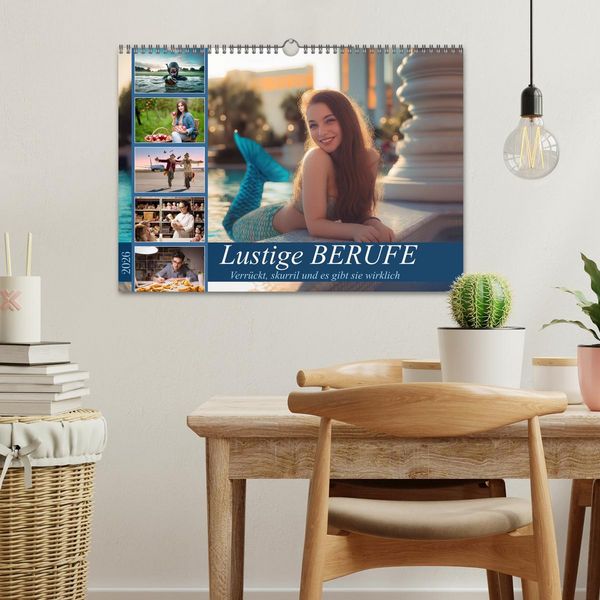 Produktbild: Lustige Berufe (Wandkalender 2026 DIN A3 quer), CALVENDO Monatskalender