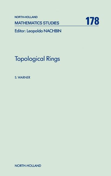 Produktbild: Topological Rings