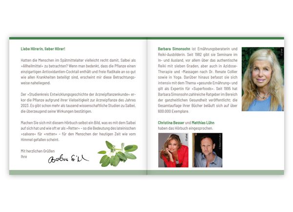 Produktbild: Salbei &ndash; Mutter aller Heilpflanzen. H&ouml;rbuch