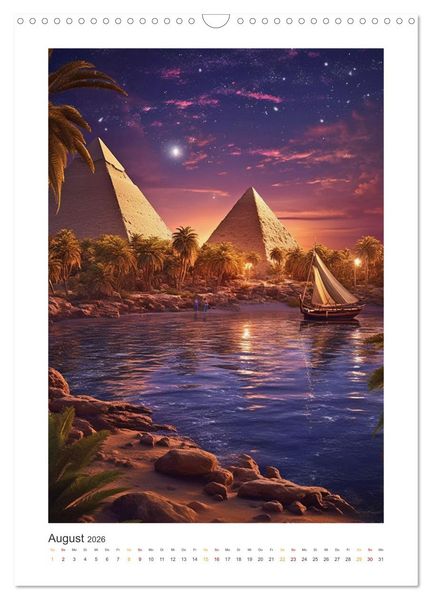 Produktbild: Im alten &Auml;gypten (Wandkalender 2026 DIN A3 hoch), CALVENDO Monatskalender