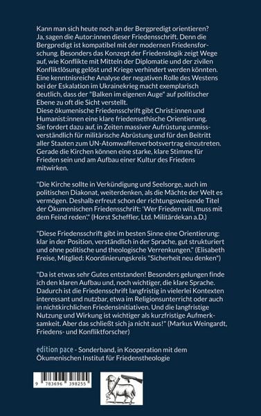 Produktbild: Wer Frieden will, muss mit dem Feind reden
