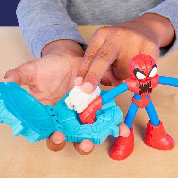 Produktbild: Hasbro F98275L0 - Play-Doh Marvel Spider-Man Netz-Action Knetset
