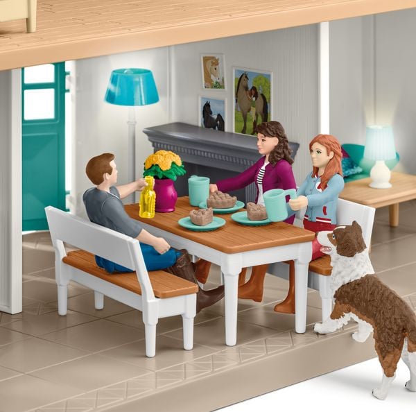 Produktbild: schleich&reg; 42706 Lakeside Wohnhaus mit Stall, 179 Teile