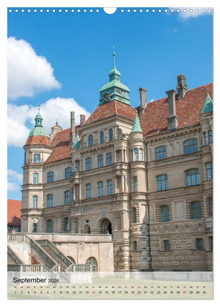 Produktbild: Historisches G&uuml;strow (Wandkalender 2026 DIN A3 hoch), CALVENDO Monatskalender