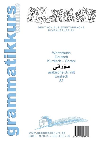 Produktbild: W&ouml;rterbuch Deutsch Kurdisch Sorani Niveau A1