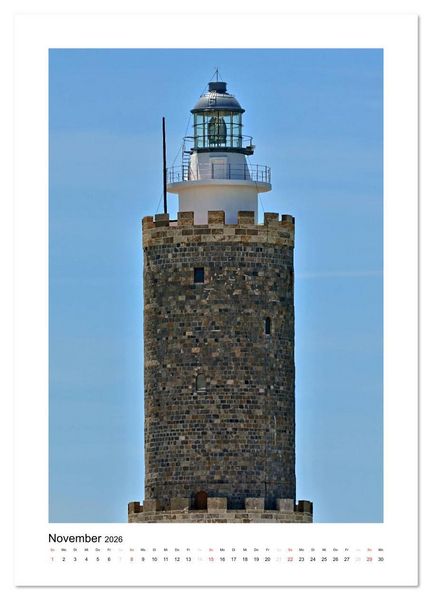 Produktbild: Leuchtt&uuml;rme - Impressionen der stillen Wachposten am Ufer (Wandkalender 2026 DIN A3 hoch), CALVENDO Monatskalender