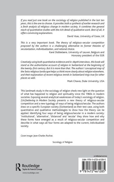 Produktbild: (Un)Believing in Modern Society
