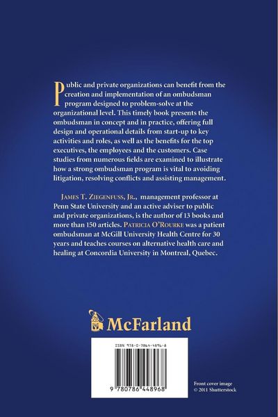 Produktbild: The Ombudsman Handbook