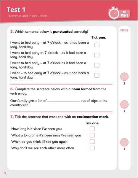 Produktbild: Grammar, Punctuation and Spelling - Ages 9-10