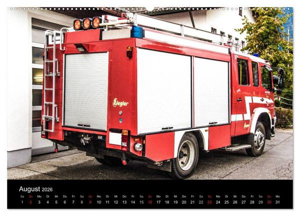 Produktbild: Einsatzfahrzeuge - Bayern (hochwertiger Premium Wandkalender 2026 DIN A2 quer), Kunstdruck in Hochglanz