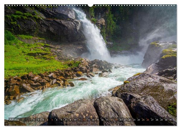 Produktbild: Malerische Alpen - Fesselnde Landschaften (hochwertiger Premium Wandkalender 2026 DIN A2 quer), Kunstdruck in Hochglanz