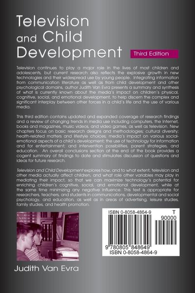 Produktbild: Television and Child Development