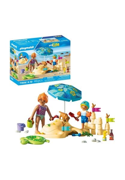 Produktbild: PLAYMOBIL 71906 Familienspa&szlig; am Strand