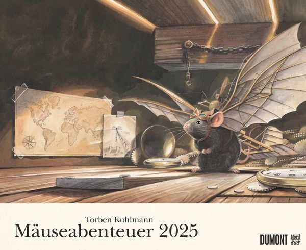 Torben Kuhlmann Mäuseabenteuer 2025 - DUMONT Kinder-Kalender