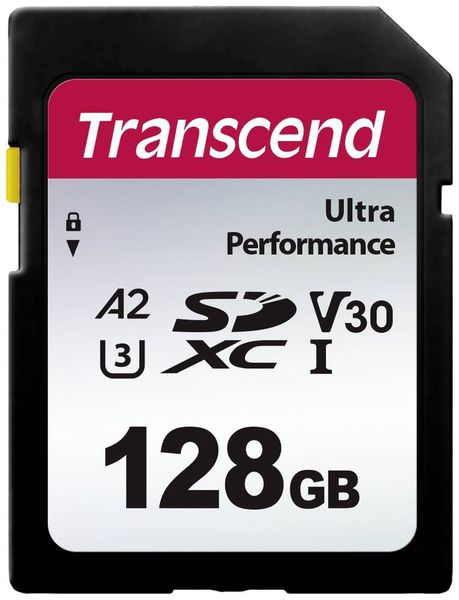 Transcend TS64GSDC340S SDXC-Karte 128GB A1 Application Performance Class, A2 Application Performance Class, v30 Video Sp