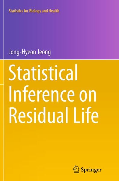 Produktbild: Statistical Inference on Residual Life