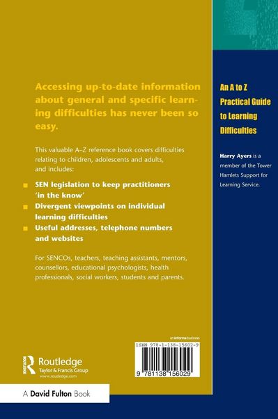 Produktbild: An A to Z Practical Guide to Learning Difficulties