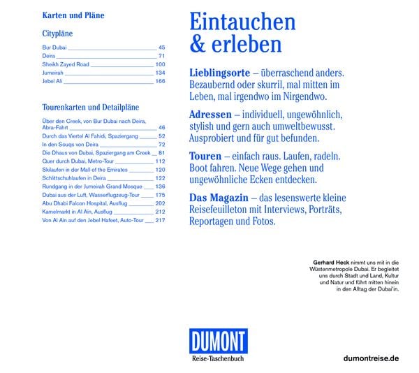 DUMONT Reise-Taschenbuch Reiseführer Dubai