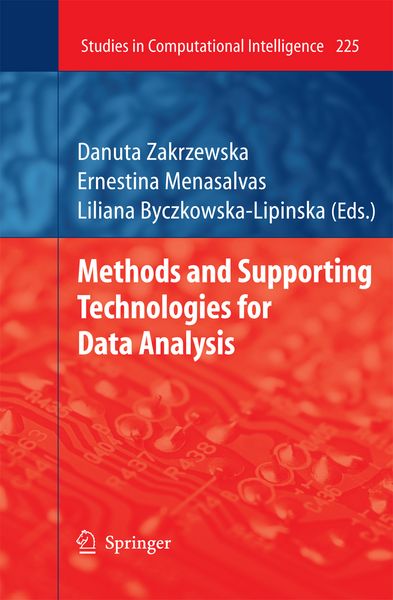 Produktbild: Methods and Supporting Technologies for Data Analysis