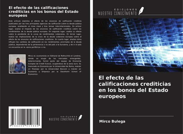 Produktbild: El efecto de las calificaciones crediticias en los bonos del Estado europeos
