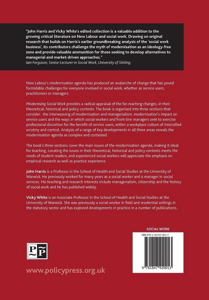 Produktbild: Modernising social work