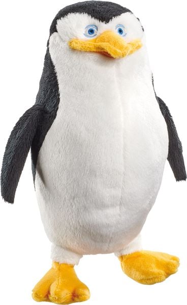 Schmidt 42710 - Madagascar, Skipper der Pinguin, Plüschfigur, groß, 25 cm