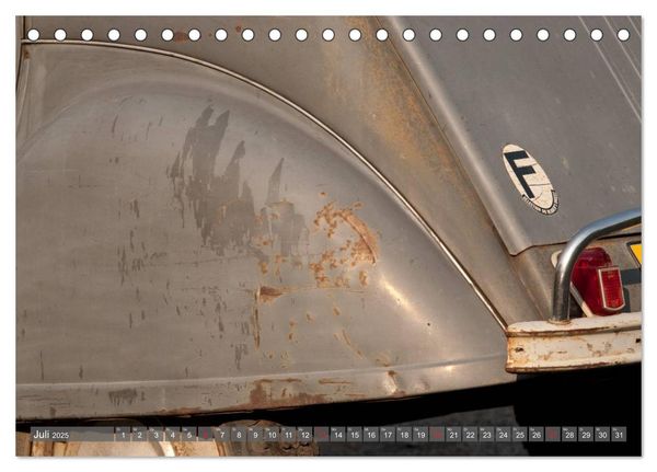 Produktbild: Citro&euml;n 2CV Alte Liebe rostet nicht (Tischkalender 2025 DIN A5 quer), CALVENDO Monatskalender