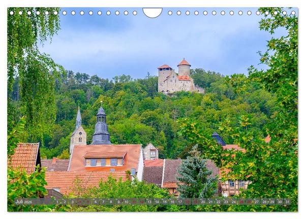Produktbild: Ein Blick auf Treffurt (Wandkalender 2026 DIN A4 quer), CALVENDO Monatskalender