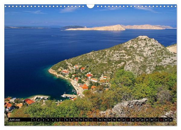 Produktbild: Kvarner Golf - Kroatien (Wandkalender 2026 DIN A3 quer), CALVENDO Monatskalender