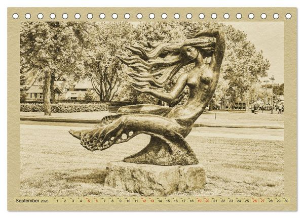 Produktbild: Das Baltikum - Ein Kalender im Zeitungsstil (Tischkalender 2026 DIN A5 quer), CALVENDO Monatskalender