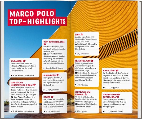 Produktbild: MARCO POLO Reiseführer Finnland
