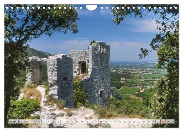 Produktbild: Les villages perch&eacute;s de Provence (Calendrier mural 2026 DIN A4 vertical), CALVENDO calendrier mensuel
