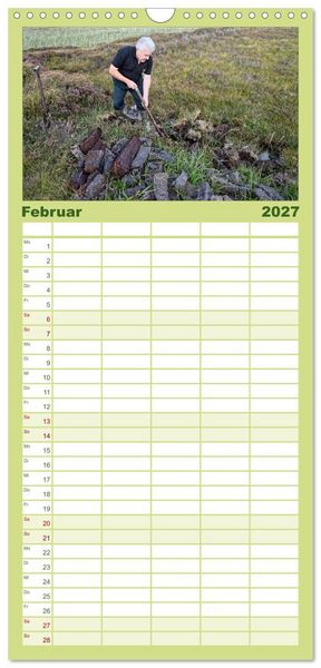 Produktbild: Familienplaner 2027 - Islay und das "Wasser des Lebens" mit 5 Spalten (Wandkalender, 21 x 45 cm) CALVENDO