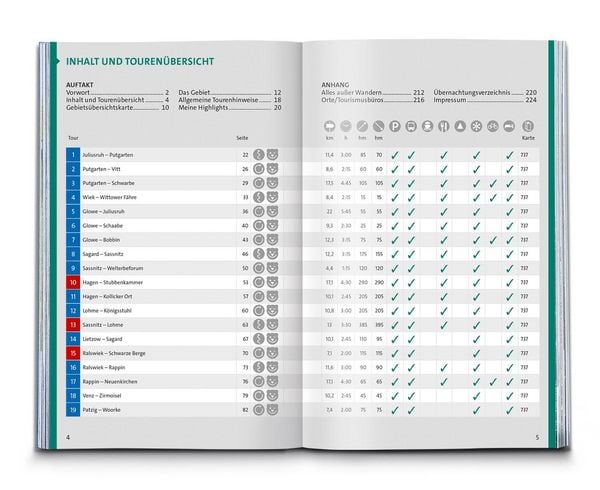 Produktbild: KOMPASS Wanderf&uuml;hrer R&uuml;gen, mit Hiddensee und Fischland-Dar&szlig;-Zingst, 55 Touren mit Extra-Tourenkarte