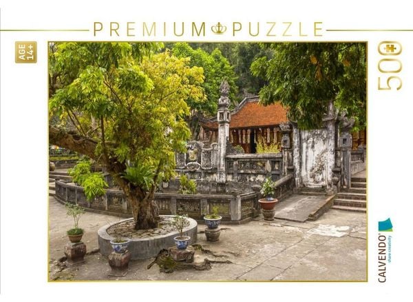 CALVENDO Puzzle Parfümpagode Hanoi | 500 Teile Lege-Größe 48 × 36 cm Foto-Puzzle für Erwachsene