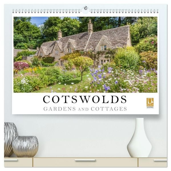 Produktbild: Cotswolds Gardens and Cottages (High Quality Premium Wall Calendar 2027 DIN A2 landscape),CALVENDO 12 Month Wall Calendar