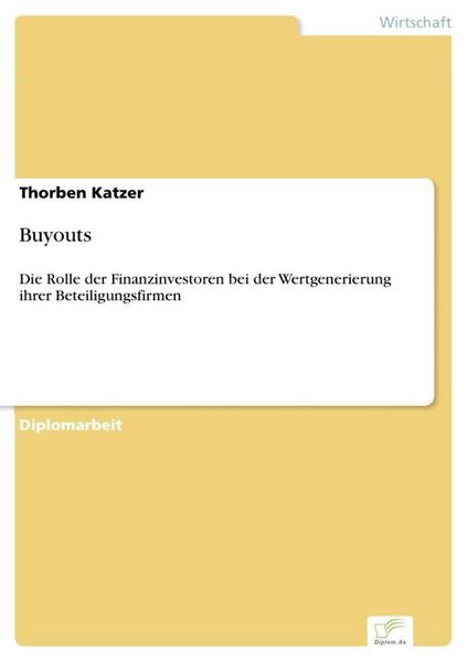 Produktbild: Buyouts