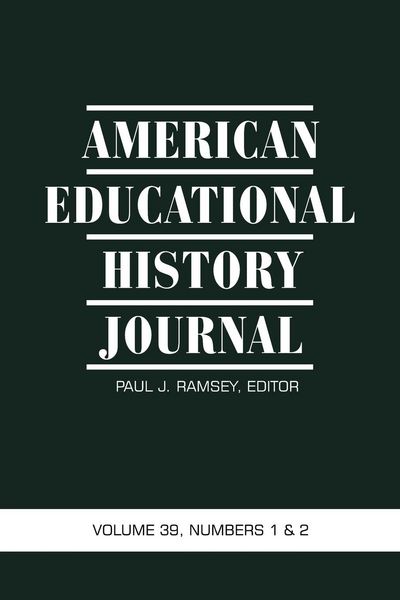 Produktbild: American Educational History Journal Volume 39, Numbers 1&2