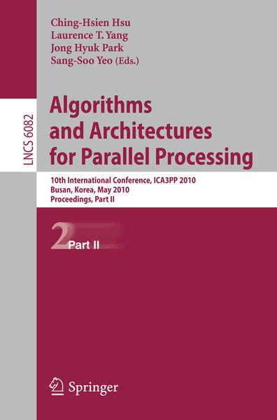 Produktbild: Algorithms and Architectures for Parallel Processing