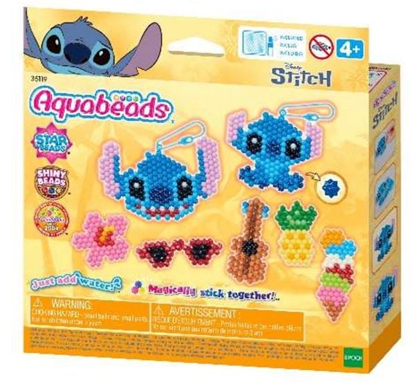 Aquabeads Stitch Schlüsselanhänger Bastelset