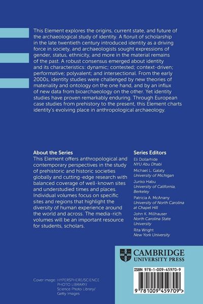 Produktbild: Identity Studies in Archaeology