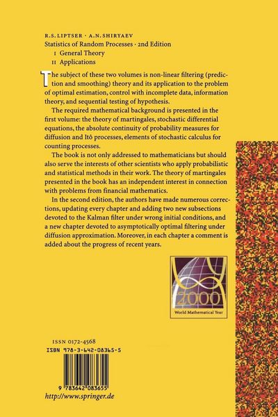 Produktbild: Statistics of Random Processes II