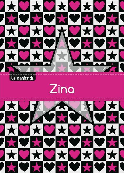 Produktbild: Cahier zina blanc,96p,a5