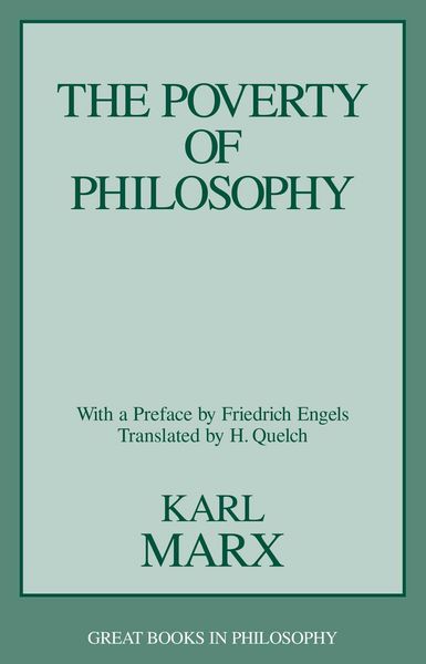 Produktbild: The Poverty of Philosophy