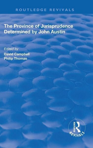Produktbild: The Province of Jurisprudence Determined by John Austin