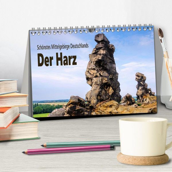 Produktbild: Der Harz - Sch&ouml;nstes Mittelgebirge Deutschlands (Tischkalender 2026 DIN A5 quer), CALVENDO Monatskalender