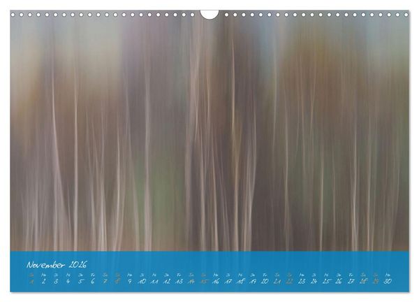 Produktbild: Natur abstrakt Farben und Strukturen (Wandkalender 2026 DIN A3 quer), CALVENDO Monatskalender
